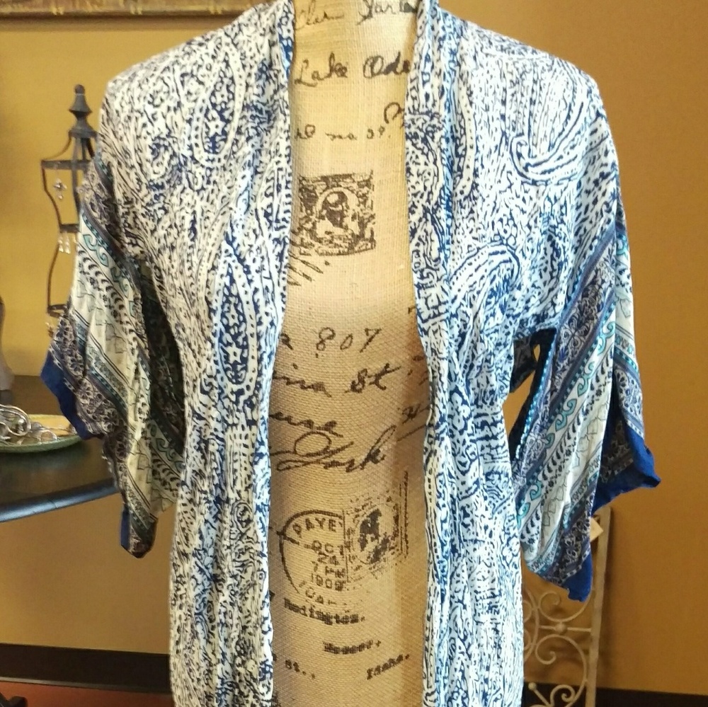 Boho chic kimono